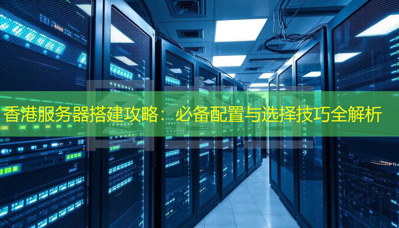 香港服务器搭建攻略：必备配置与选择技巧全解析