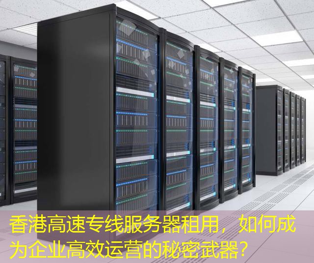 香港高速专线服务器租用，如何成为企业高效运营的秘密武器？