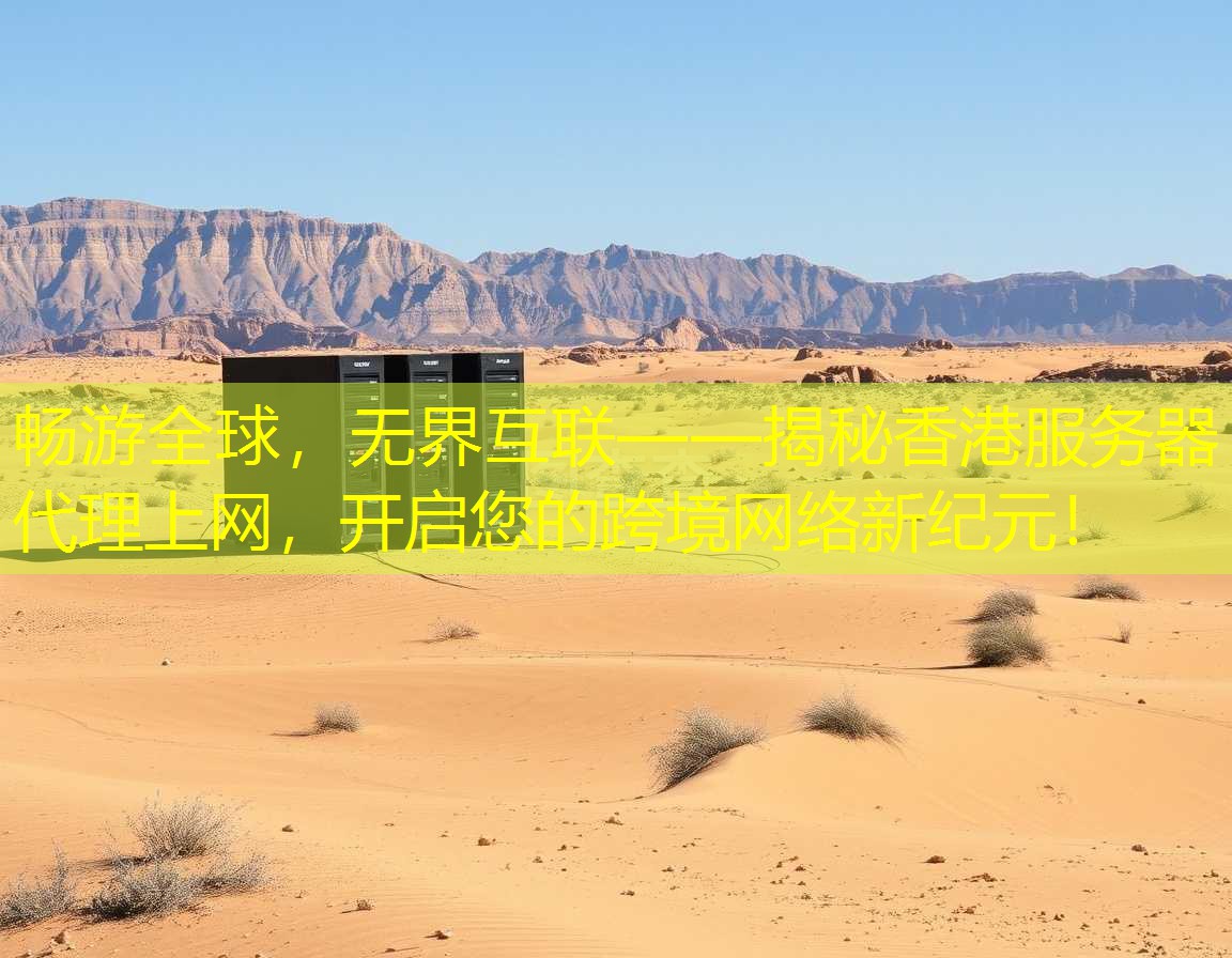 畅游全球，无界互联——揭秘香港服务器代理上网，开启您的跨境网络新纪元！
