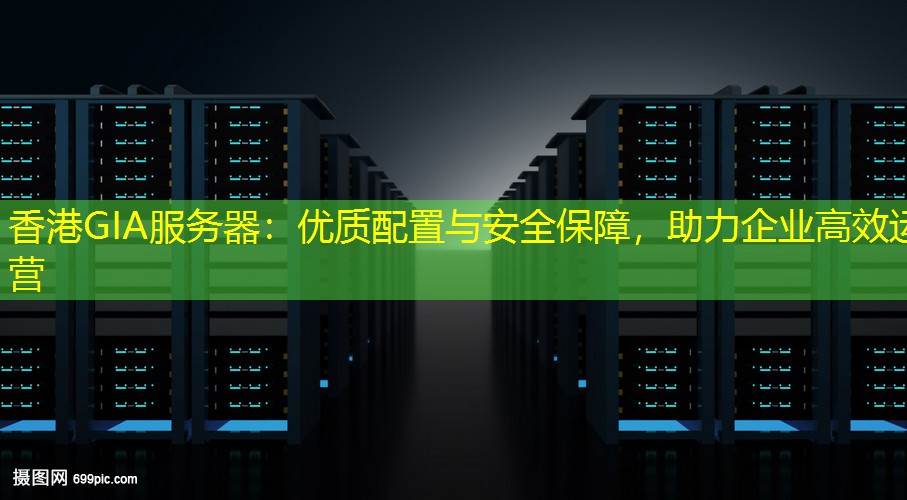 香港GIA服务器：优质配置与安全保障，助力企业高效运营
