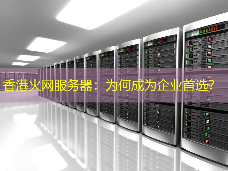 香港火网服务器：为何成为企业首选？